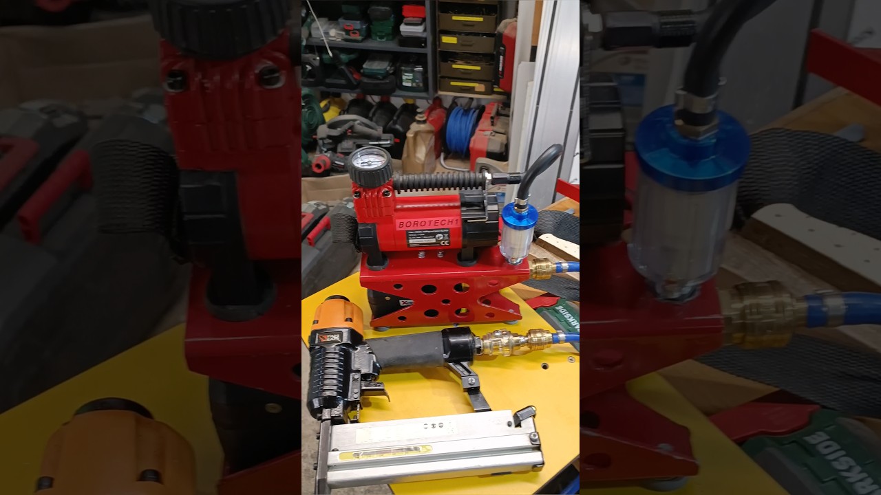 Mini aku kompresor/Mini battery compressor. #shorts