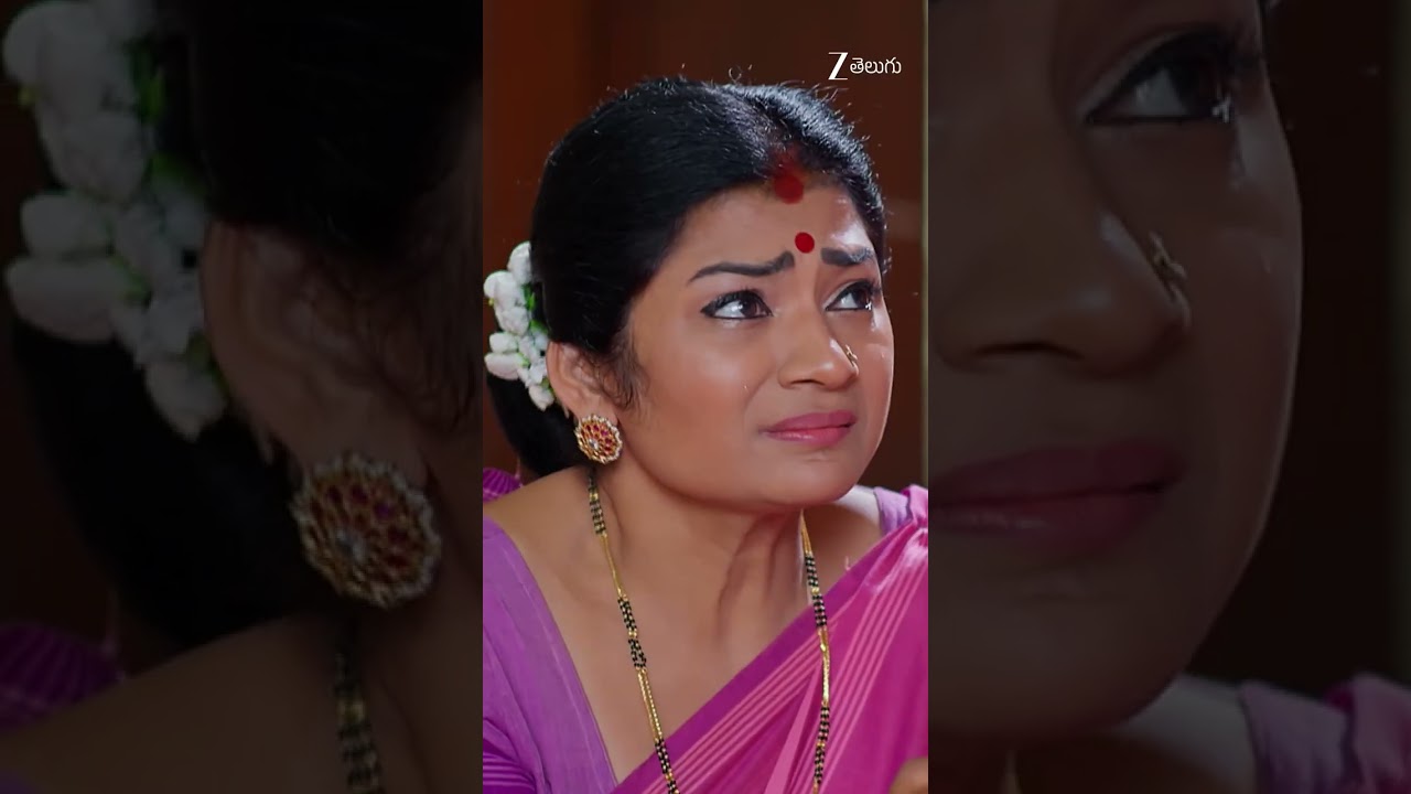 #PADAMATI SANDHYARAGAM #Shorts #Zee Telugu #Entertainment #Family Drama