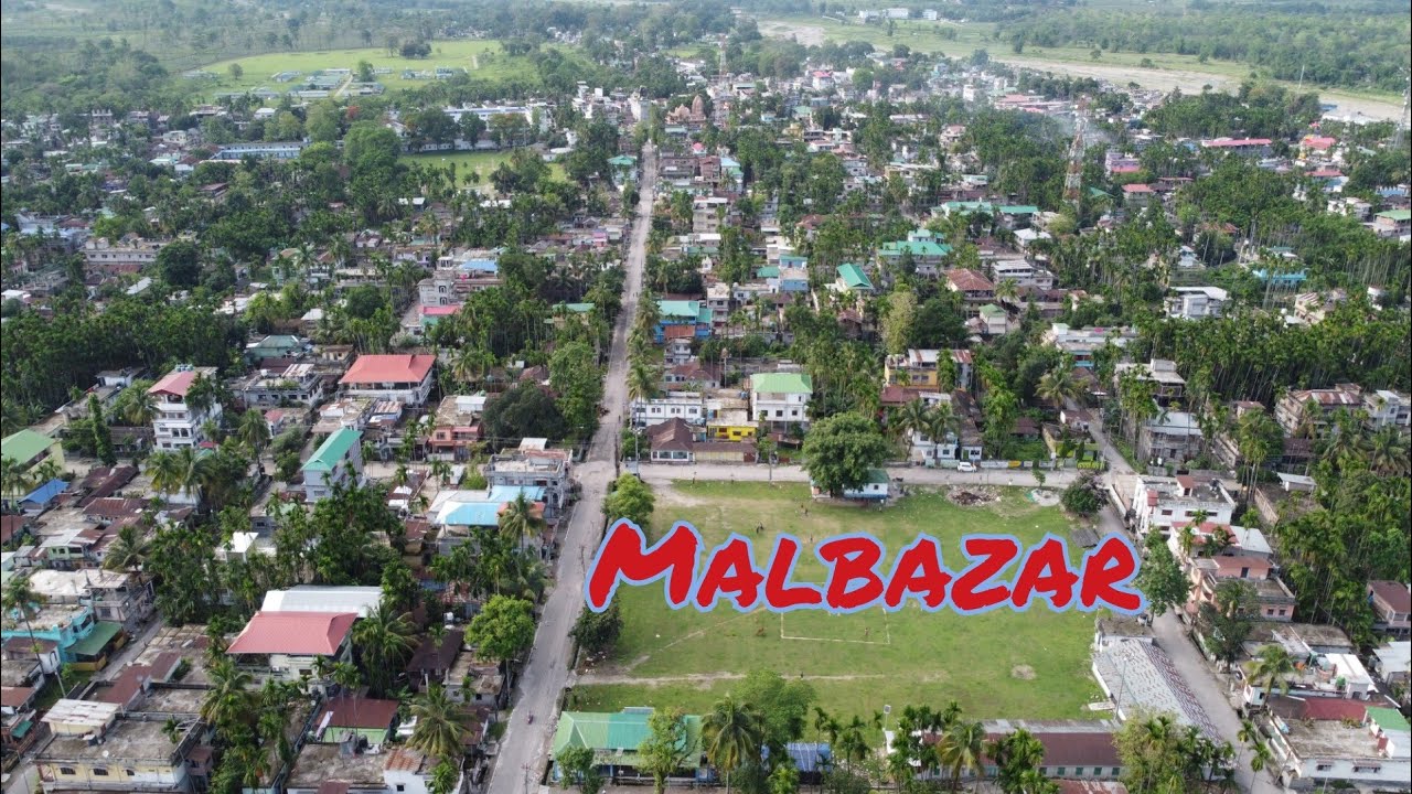 malbazar IN BIRD'S EYE 😍 malbazar drone shots | lockdown 2.0 drone shot in malbazar
