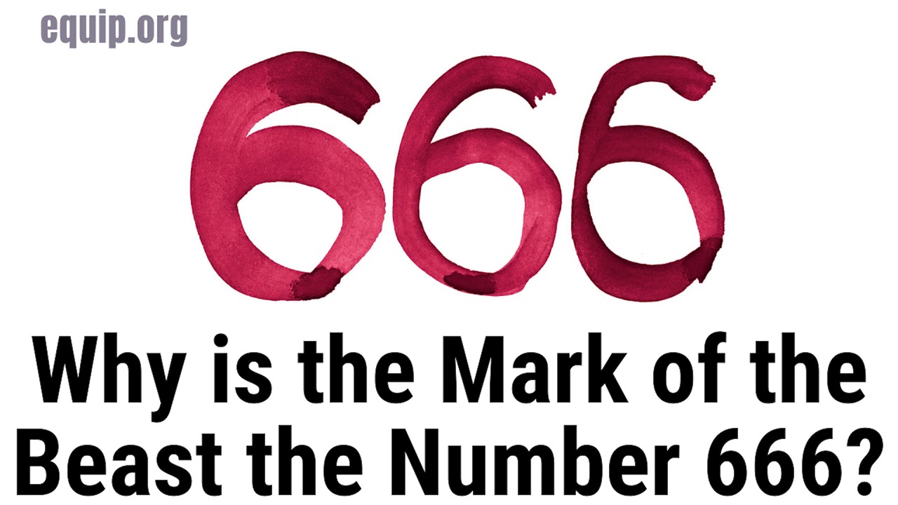 In the Book of Revelation Why is the Mark of the Beast the Number 666?