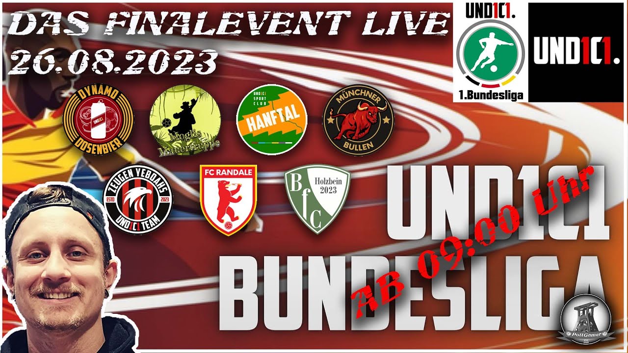 PottGamer Spezial LIVE | Die deutsche UND1C1 Meisterschaft - Die Finals ab 1/4-Finale LIVE!!!
