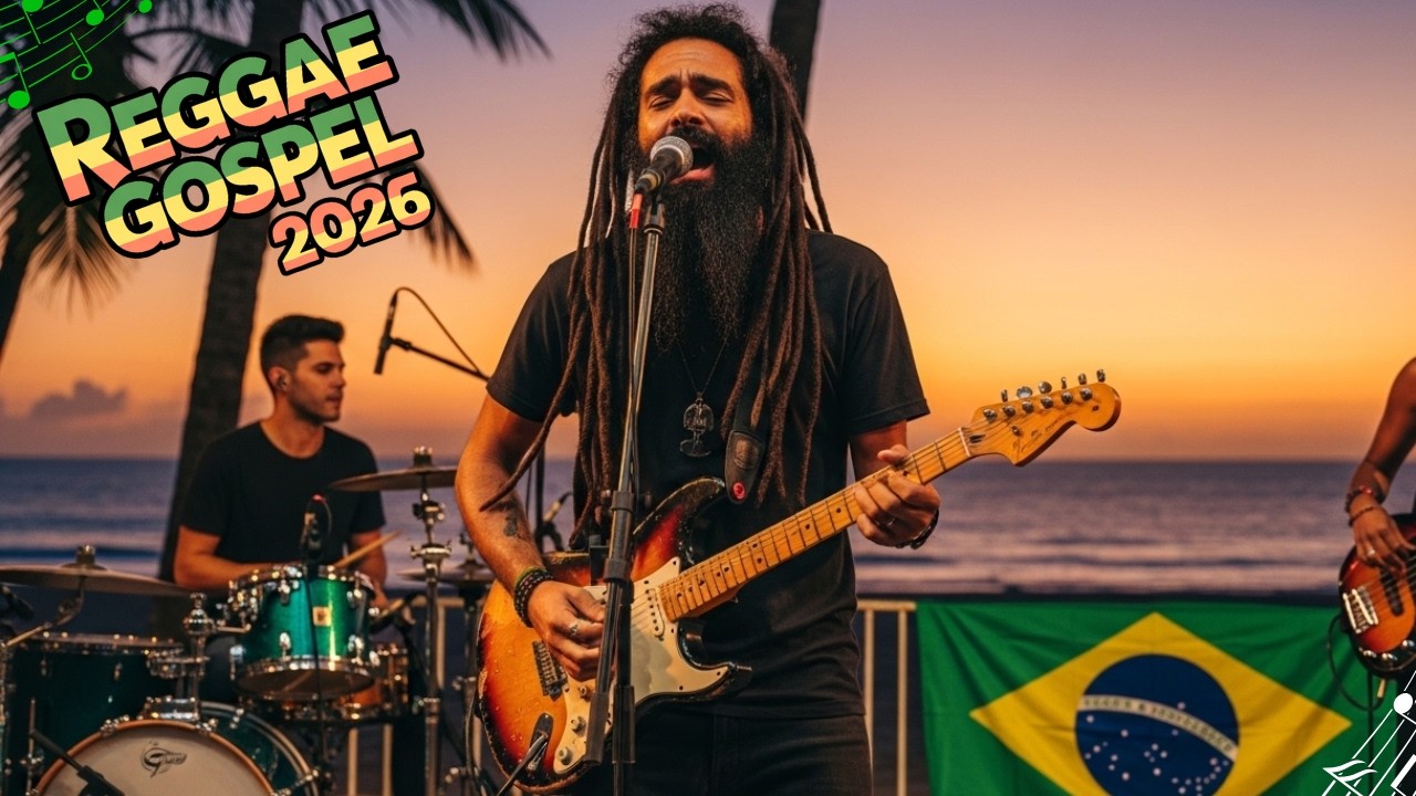 A CANÇÃO QUE VAI MUDAR SEU DIA | SALMO 23: TRANSBORDANDO A UNÇÃO DE DEUS | REGGAE 2026