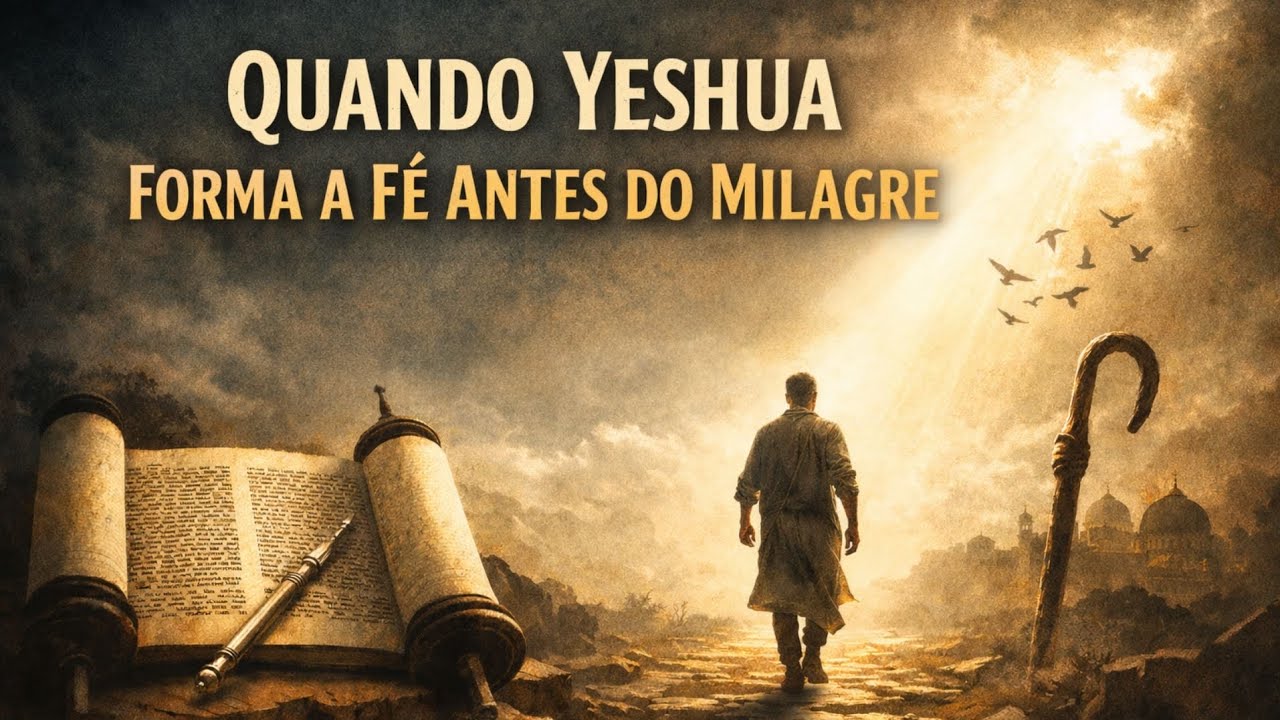 Quando Yeshua Forma a Fé Antes do Milagre - A Fé que Anda sem Ver 