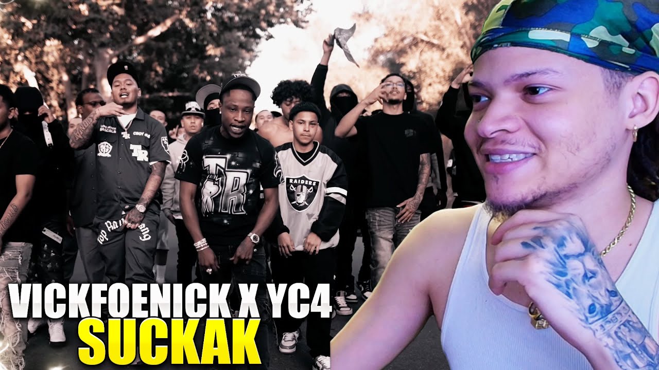 IT FIT EM, REAL AGGRESSIVE!! VickFoeNick x YC4 - SuckaK (Official Music Video) REACTION!