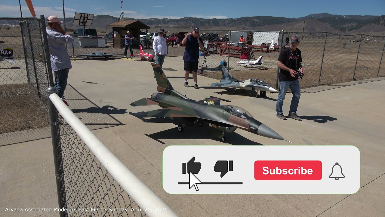 One more flight for Bruce Graham and his F-16...   Sunday, April 25, 2021