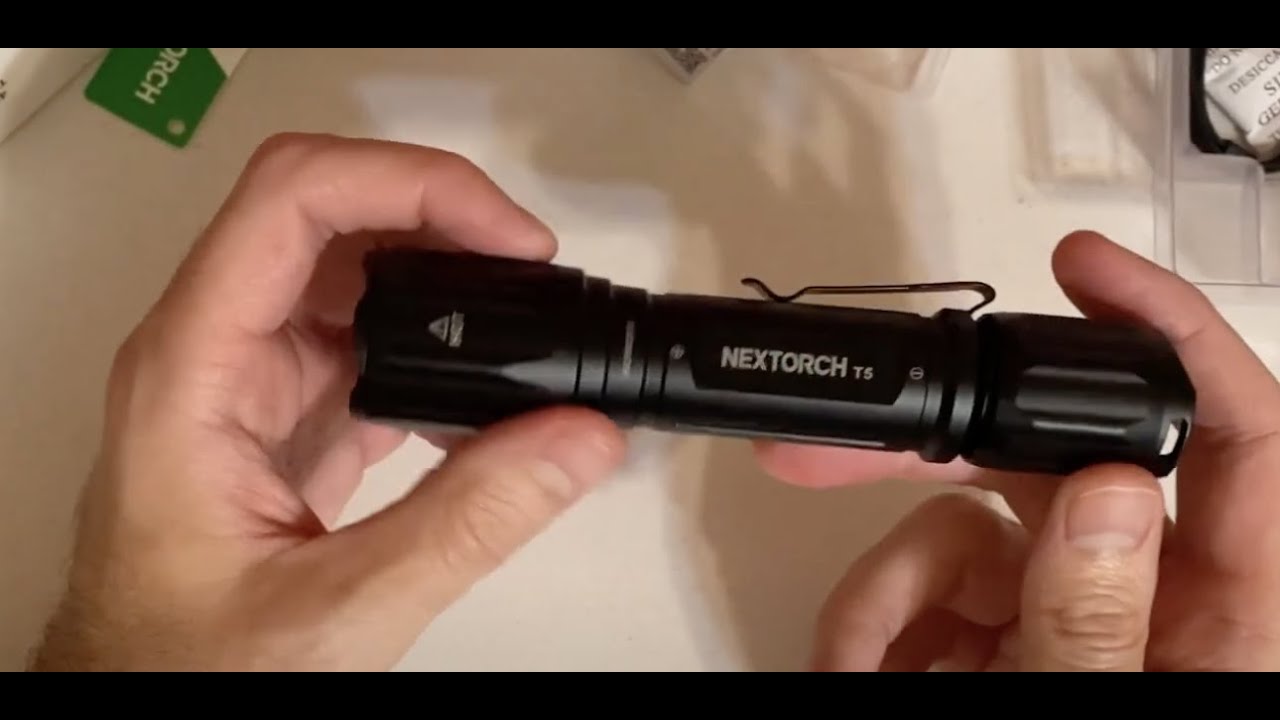 Nextorch T5 (SST-20): тактический фонарь с яркостью 760 люмен и дальностью 400 метров