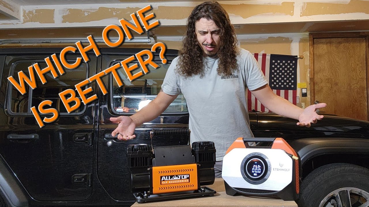 Do These Air Compressors Even COMPARE?! | All-Top 12V Dual Cylinder VS Etenwolf Vortex S6 - Review