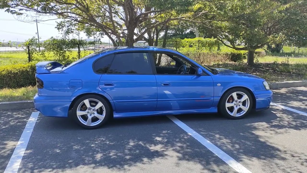 勝負の8月最初土曜ルーティン手洗い洗車後スバルレガシーB4（RSK）🚙🌞🌲