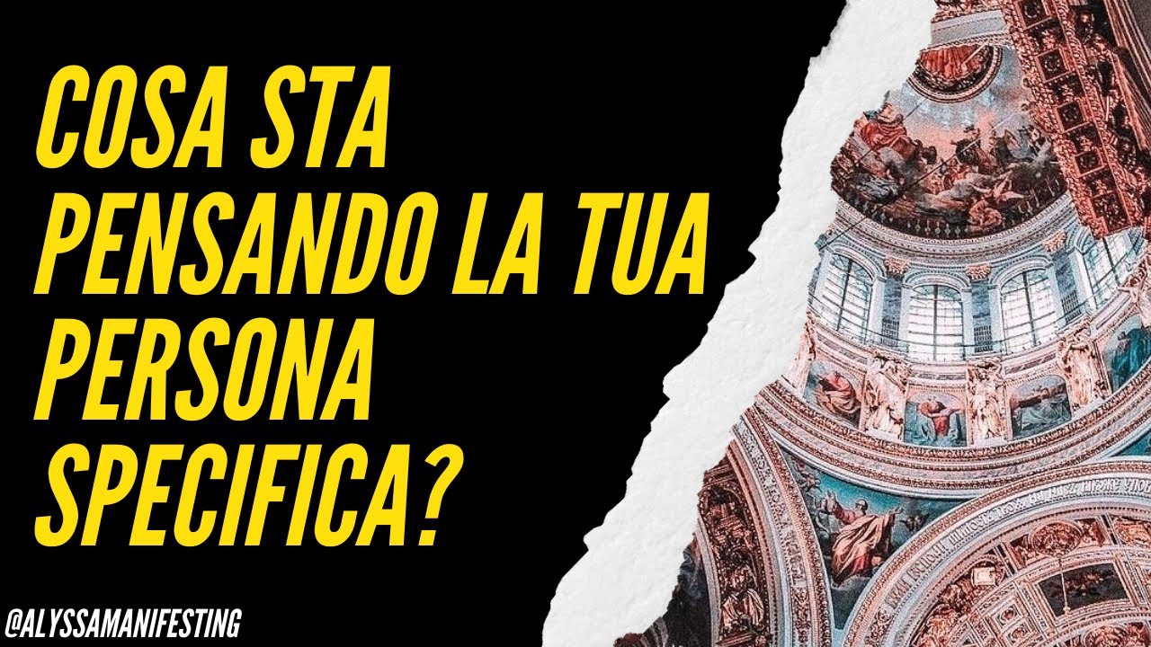 Cosa pensa la PERSONA SPECIFICA quando la stai manifestando | Law of Assumption