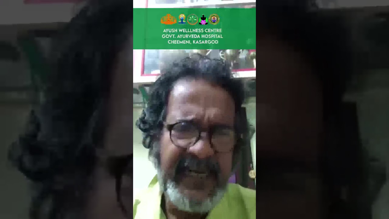 International Yoga Day 2021 National AYUSH Mission Kerala Wishes           Mr. Babu Annoor