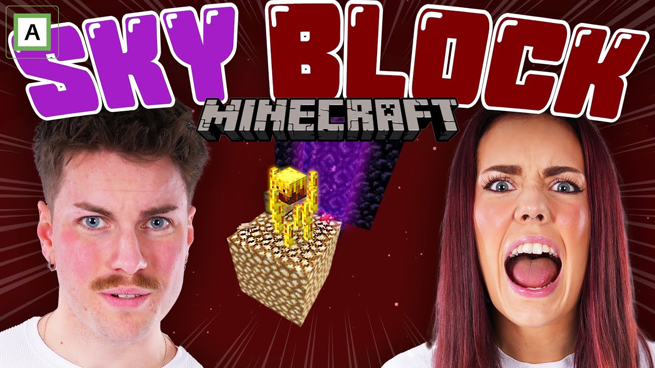 Blodbad i Nether! Minecraft - SkyBlock EP.2