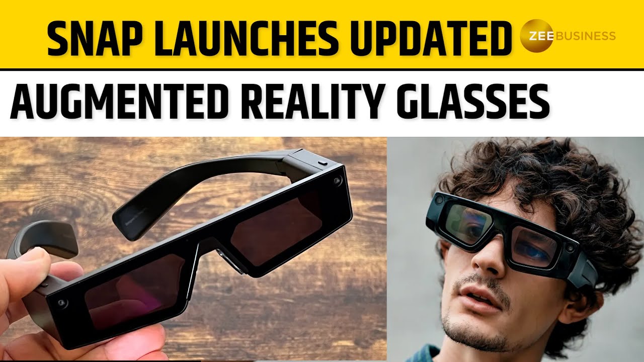 Snap Launches Updated Augmented Reality Glasses |Trending