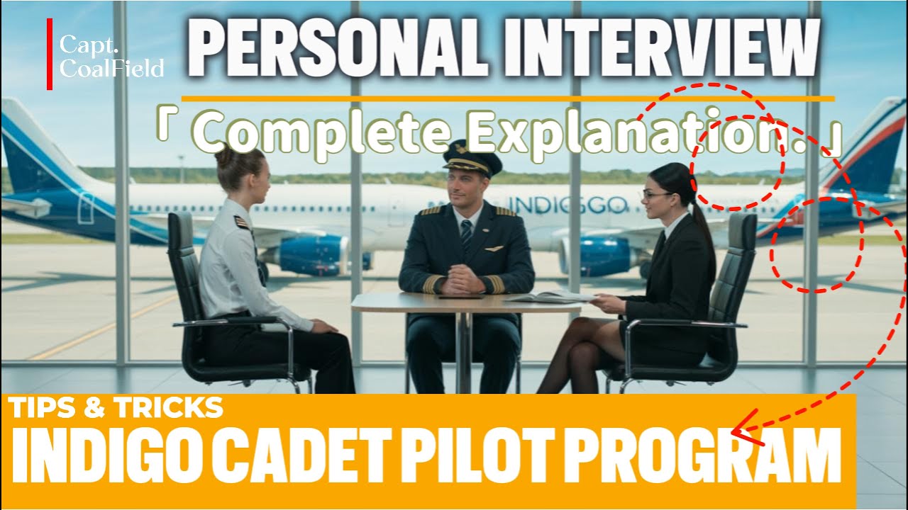 MASTERING PERSONAL INTERVIEW for IndiGo Cadet Pilot Program | Tips & Tricks to Succeed for ICPP