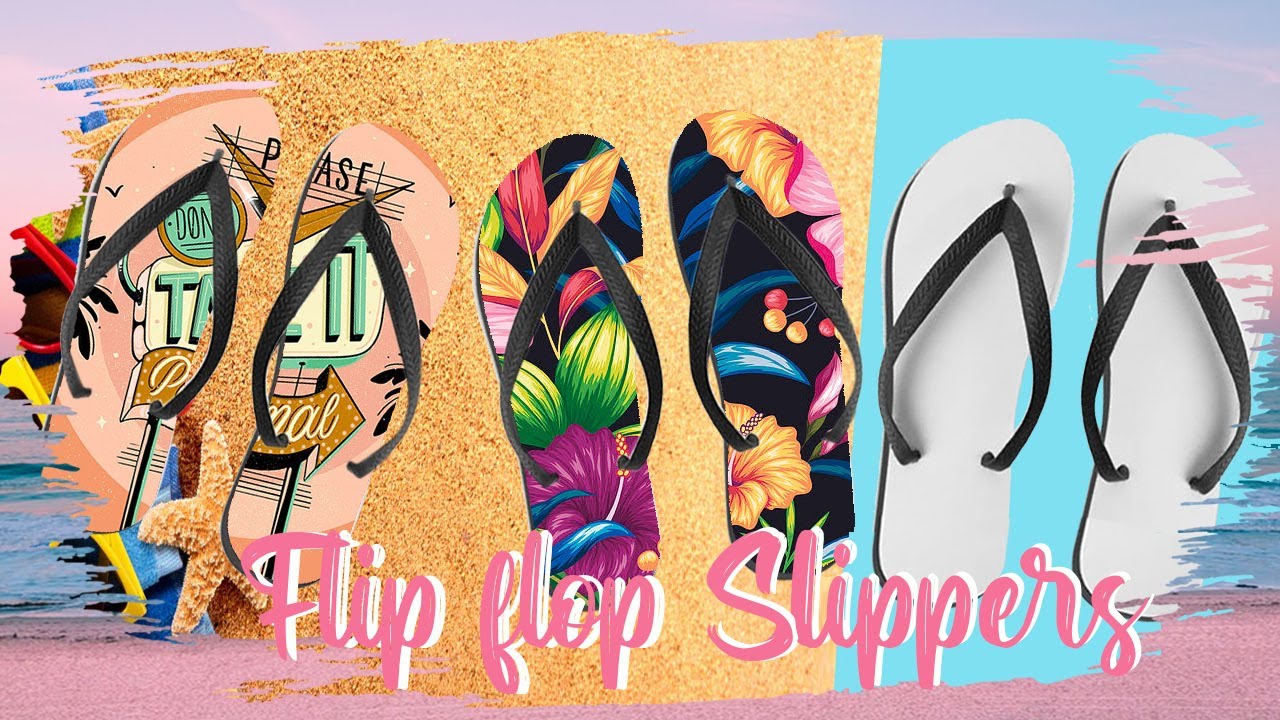 PRINTING BUSINESS  | HOW TO SUBLIMATE FLIP FLOP SLIPPERS | DS Cipre