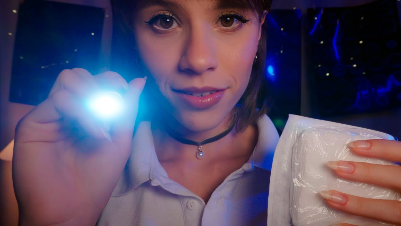 ASMR Exame do Sono Anti Ansiedade: Indução REAL de Sono  💤
