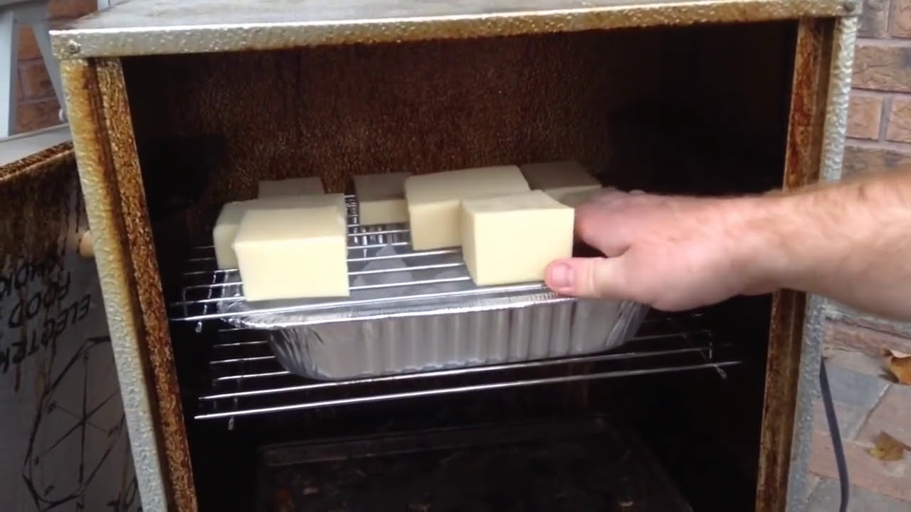 Best Video!!! -  How to Smoke Cheddar Cheese in a cheap electric Smoker.  Smoked Cheddar