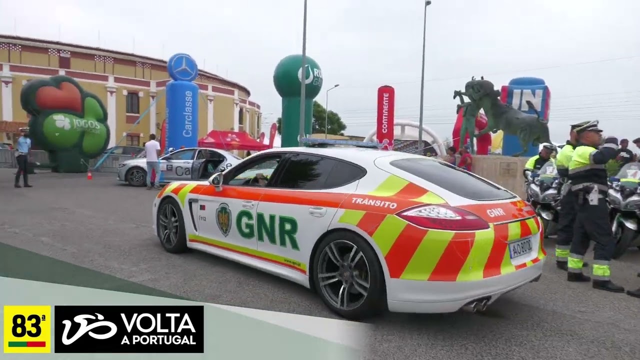 Início da 83.º Volta a Portugal - Policiamento GNR