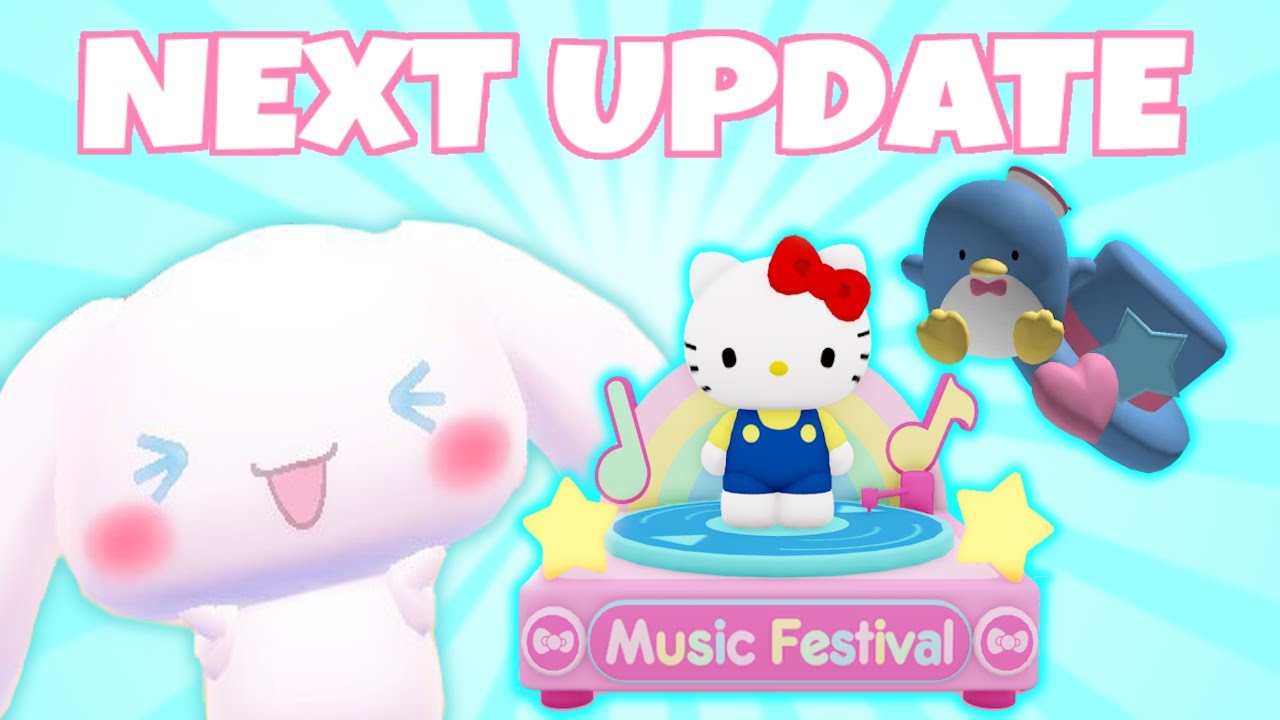 Get Ready for THIS Update! | Music Festival & Tuxedo Sam UGC | Roblox My Hello Kitty Cafe | Riivv3r