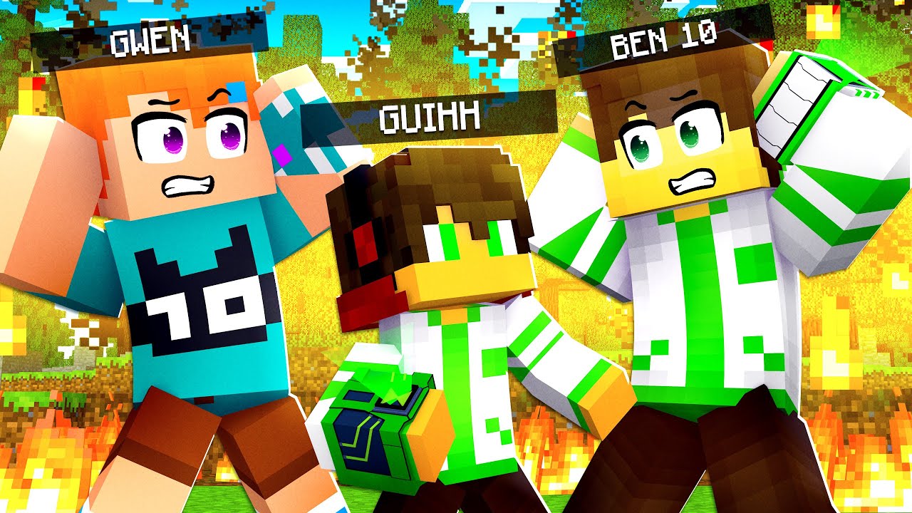 Minecraft: Who's your family O FILHO DO BEN 10 OMINIVERSE PEGOU O SUPER OMINITRIX ✭ Guihh ✭