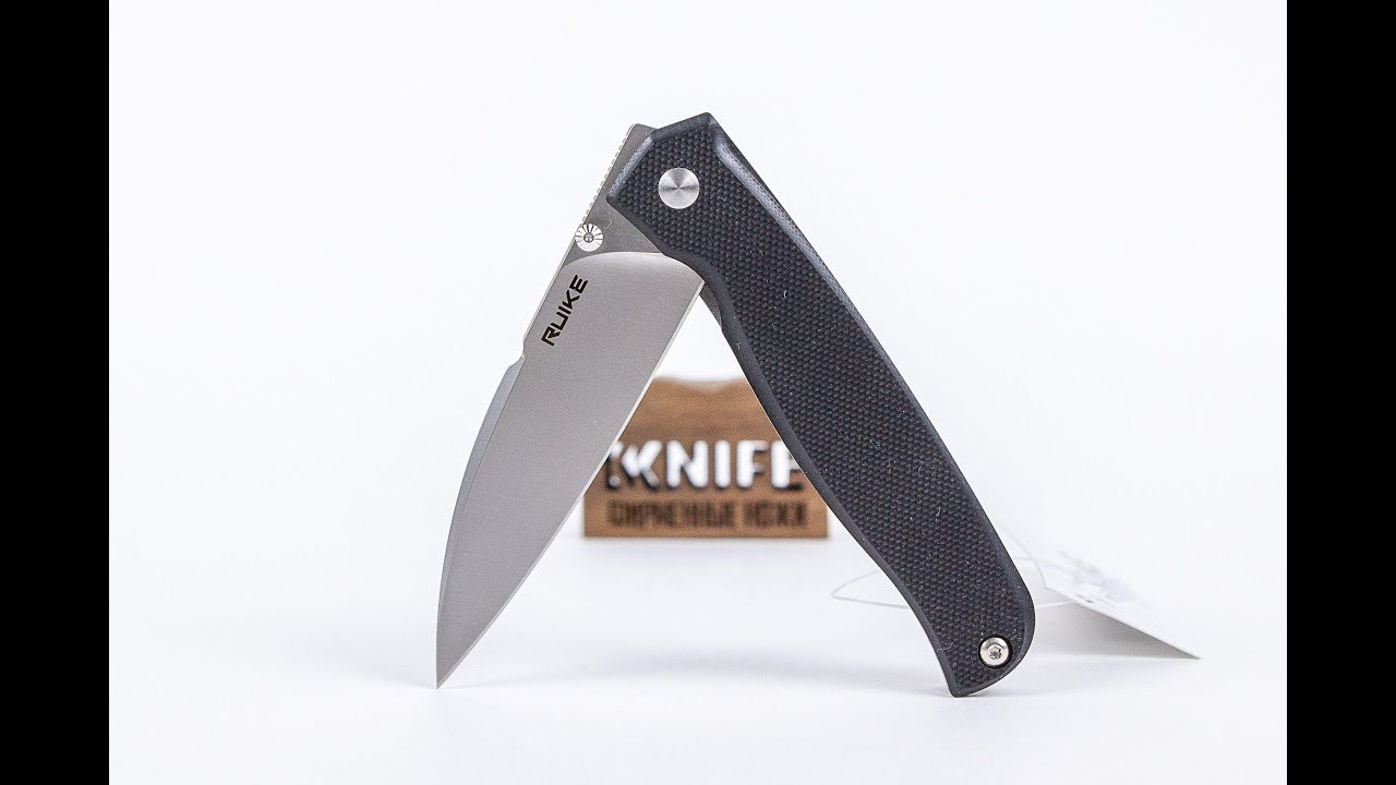 Нож P662-B Sandvik 14C28N Black G-10 от Ruike