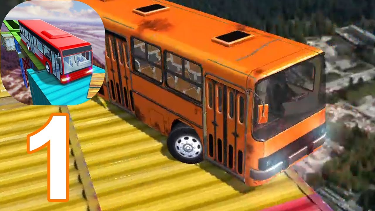 Impossible Bus Driving - Gameplay Walkthrough Part 1 (Android,iOS)