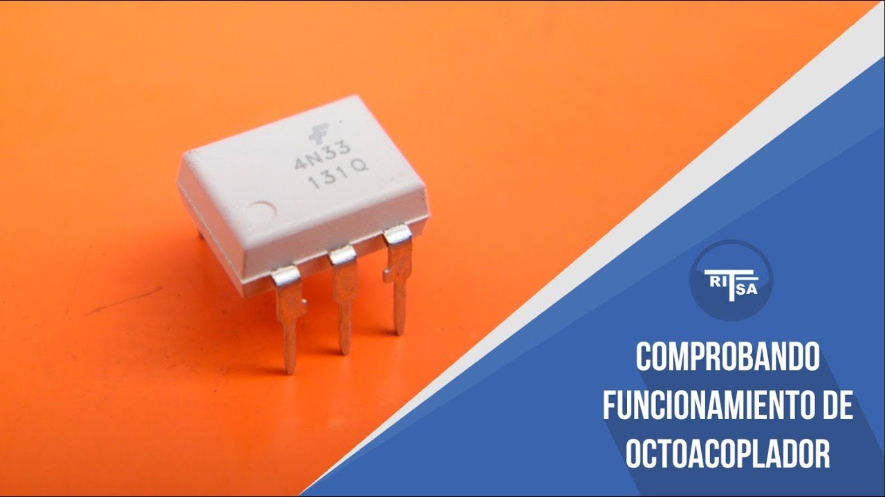MEDIR y COMPROBAR funcionamiento de un OPTOCOPLADOR | Electr&oacute;nica b&aacute;sica