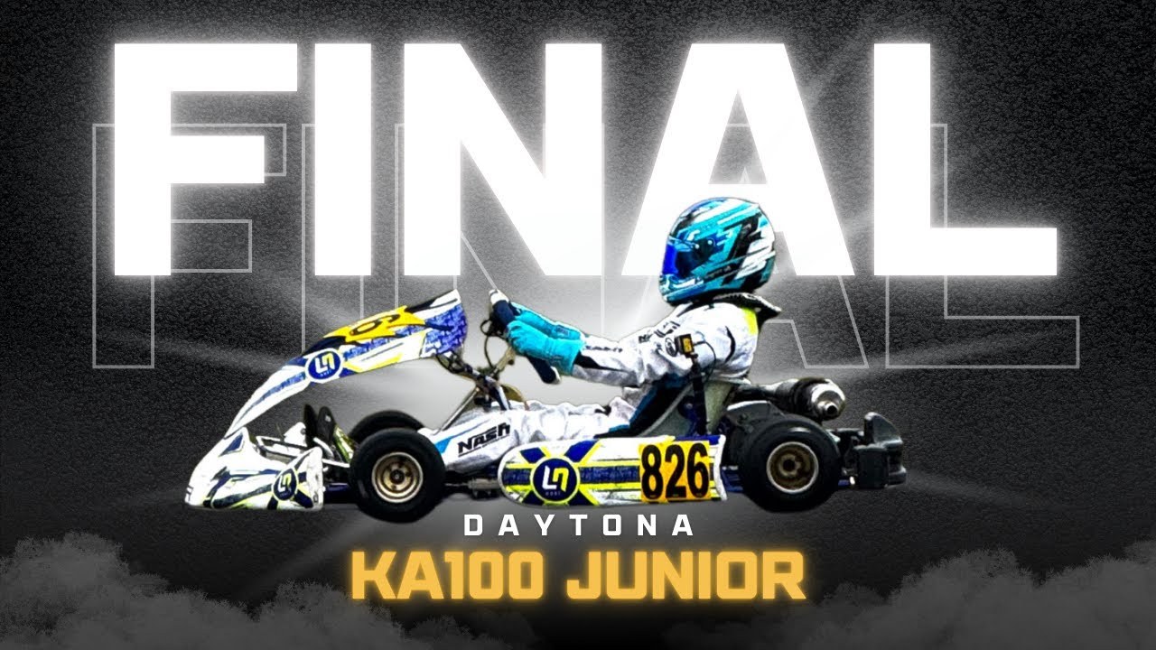 DAYTONA FINAL KA JUNIOR FROM THE BACK