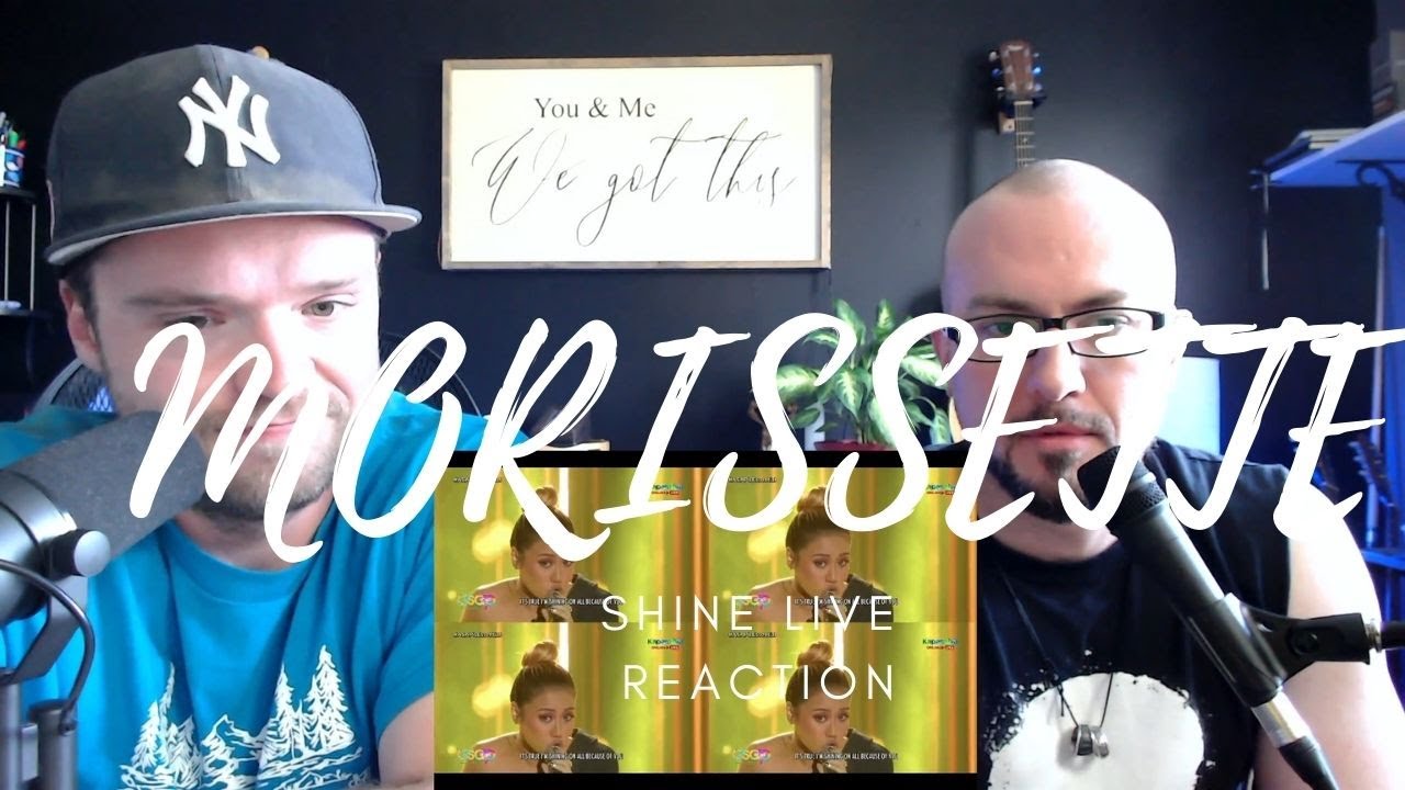 MORISSETTE - NEW VERSION OF SHINE - LIVE - REACTION
