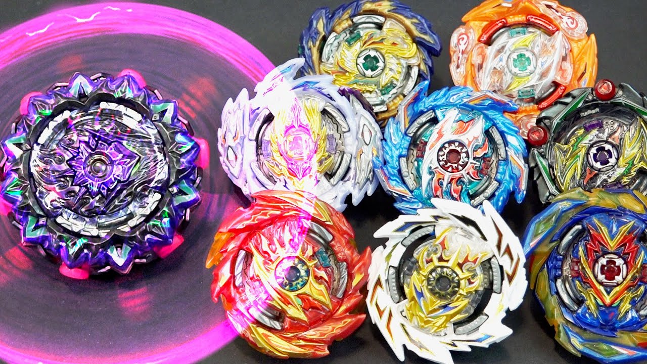 VARIANT LUCIFER VS ALL SPARKING BEYS! | Epic Beyblade Burst Sparking/Superking Battle