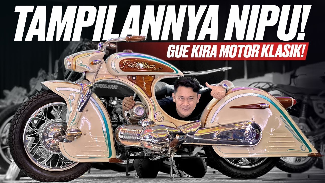 NIPU BANGET!! Custom Honda Revo Jadi Klasik Kaya Gini! #AtenxKatros