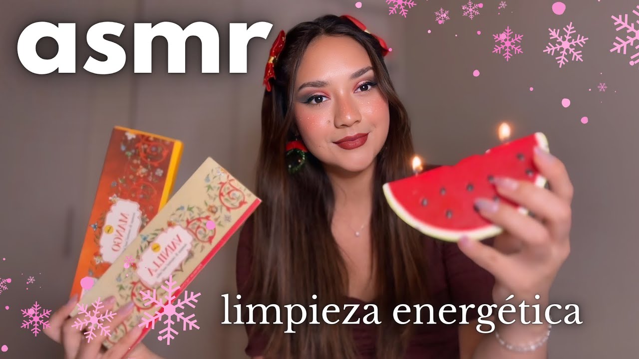 ASMR TE QUITO LAS MALAS VIBRAS / LIMPIEZA DE ENERG&Iacute;AS (susurros suaves) 