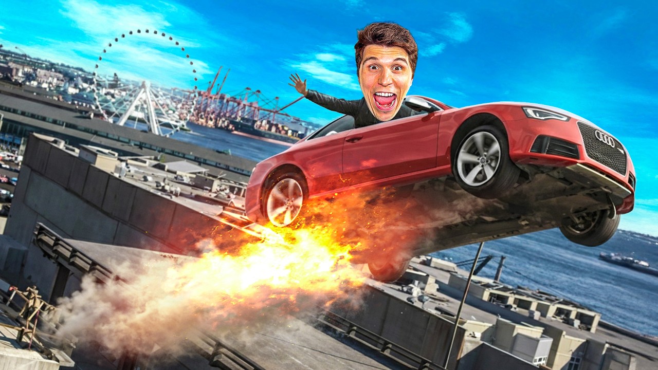 5x Front Flip mit einem Auto | Stunt Paradise