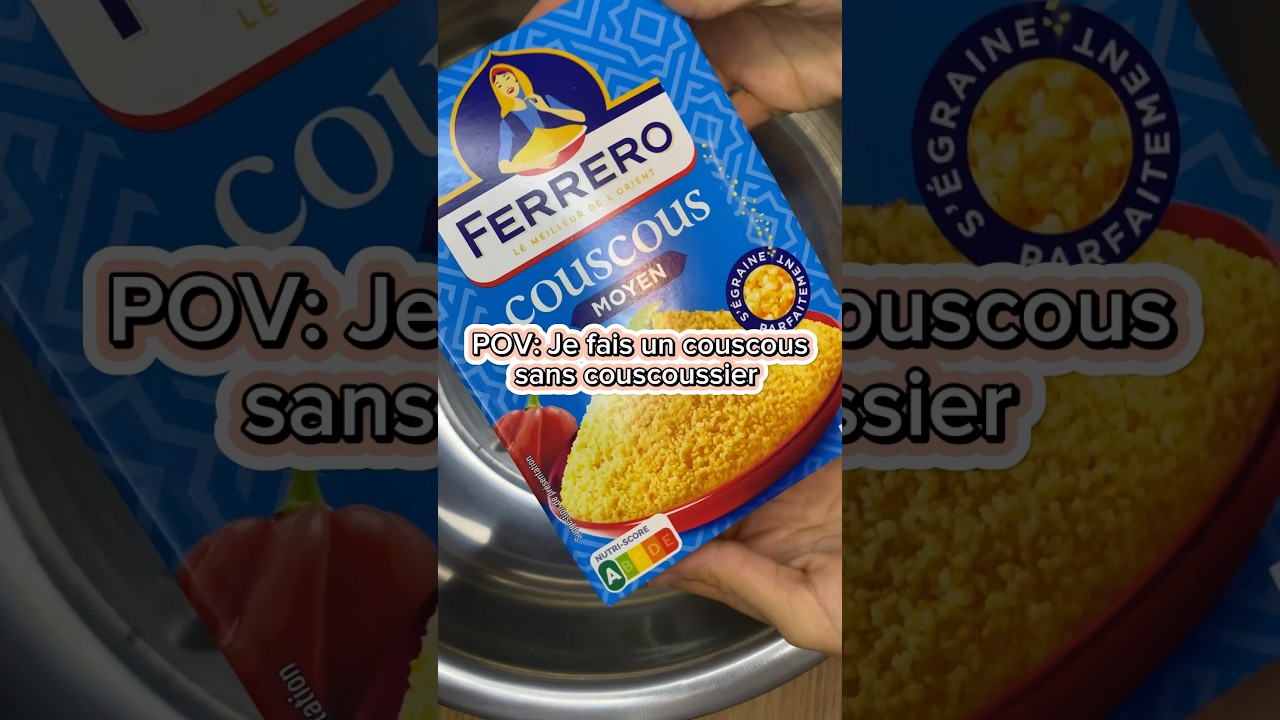 Je fais un couscous sans couscoussier, cette technique &agrave; sauv&eacute;e mon repas de ce dimanche