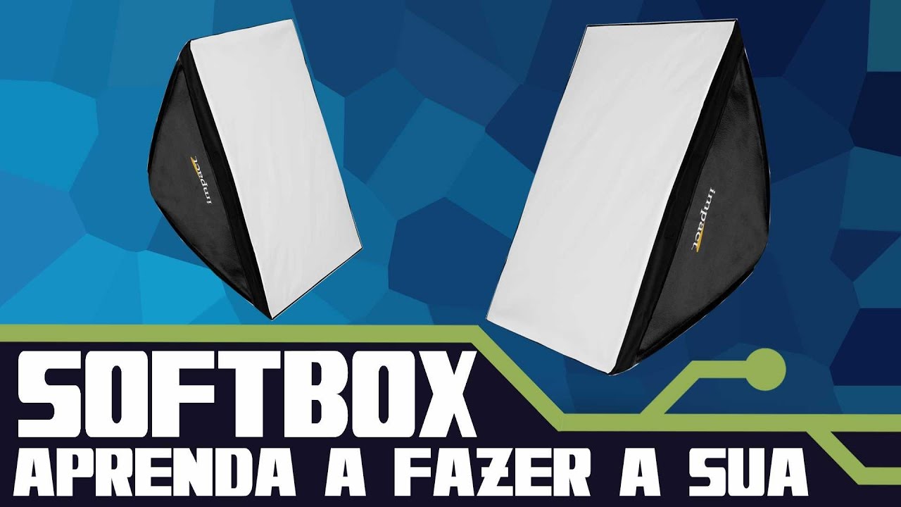 COMO FAZER UMA SOFTBOX CASEIRA - DIY - FA&Ccedil;A VOC&Ecirc; MESMO.