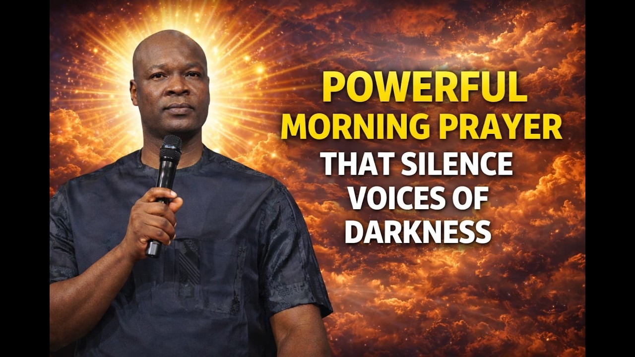 MORNING PRAYER THAT SILENCES EVERY VOICE OF DARKNESS | POWERFUL PROPHETIC PRAYER FOR BREAKTHROUGH 🙏