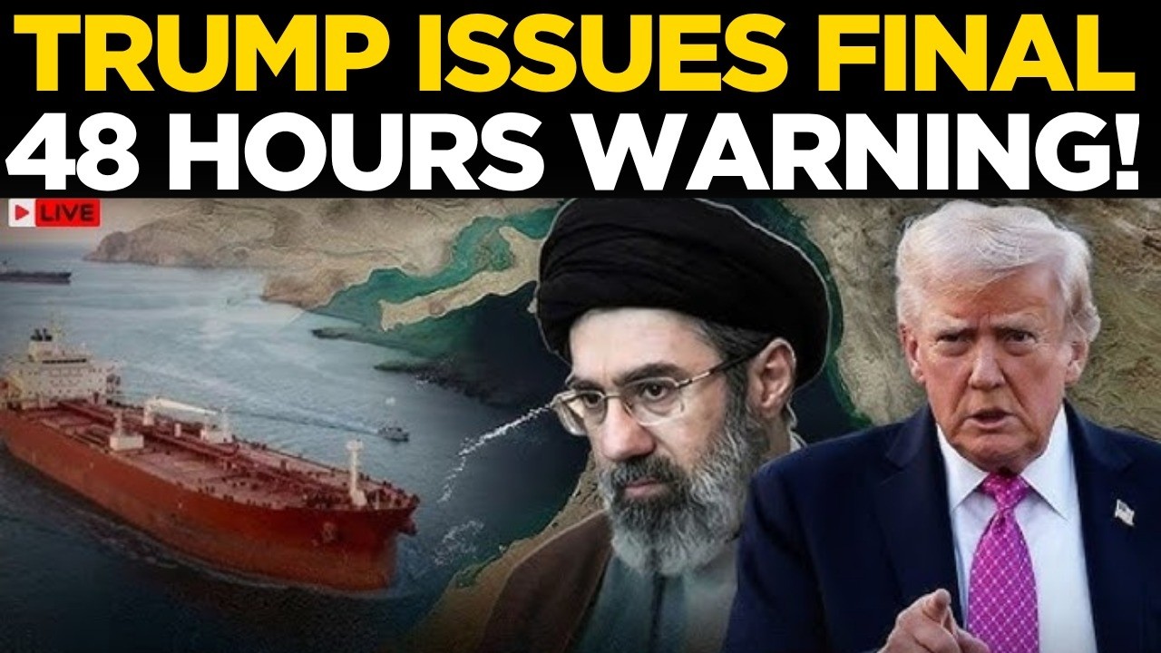 Breaking News LIVE: Trump&rsquo;s Last 48-Hour Warning to Iran | 'Huge Missile Strike Incoming?' | Trump