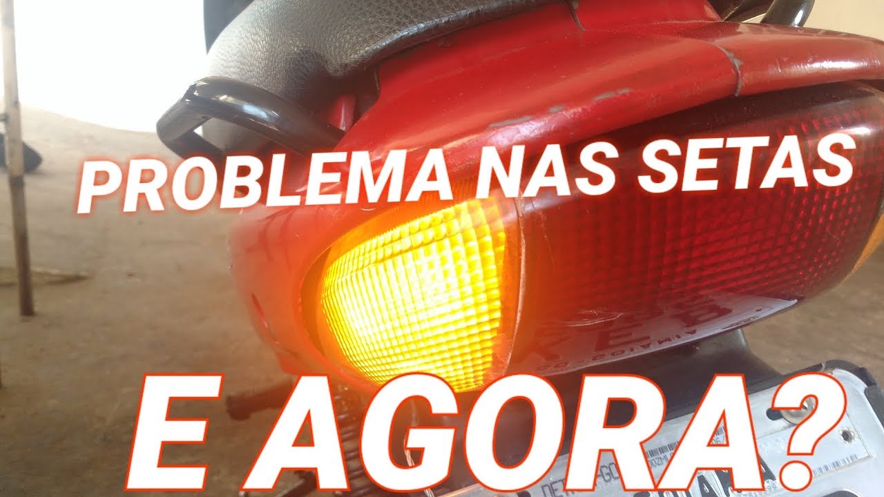 Problemas nas setas da Biz - LF17 MOTOVLOG