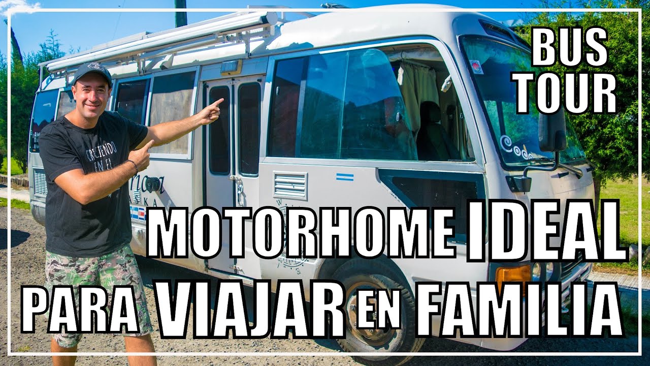 🚐👉 El MEJOR MOTORHOME para VIAJAR en FAMILIA 👪 BUS TOUR TOYOTA COASTER ⭐⭐⭐⭐⭐