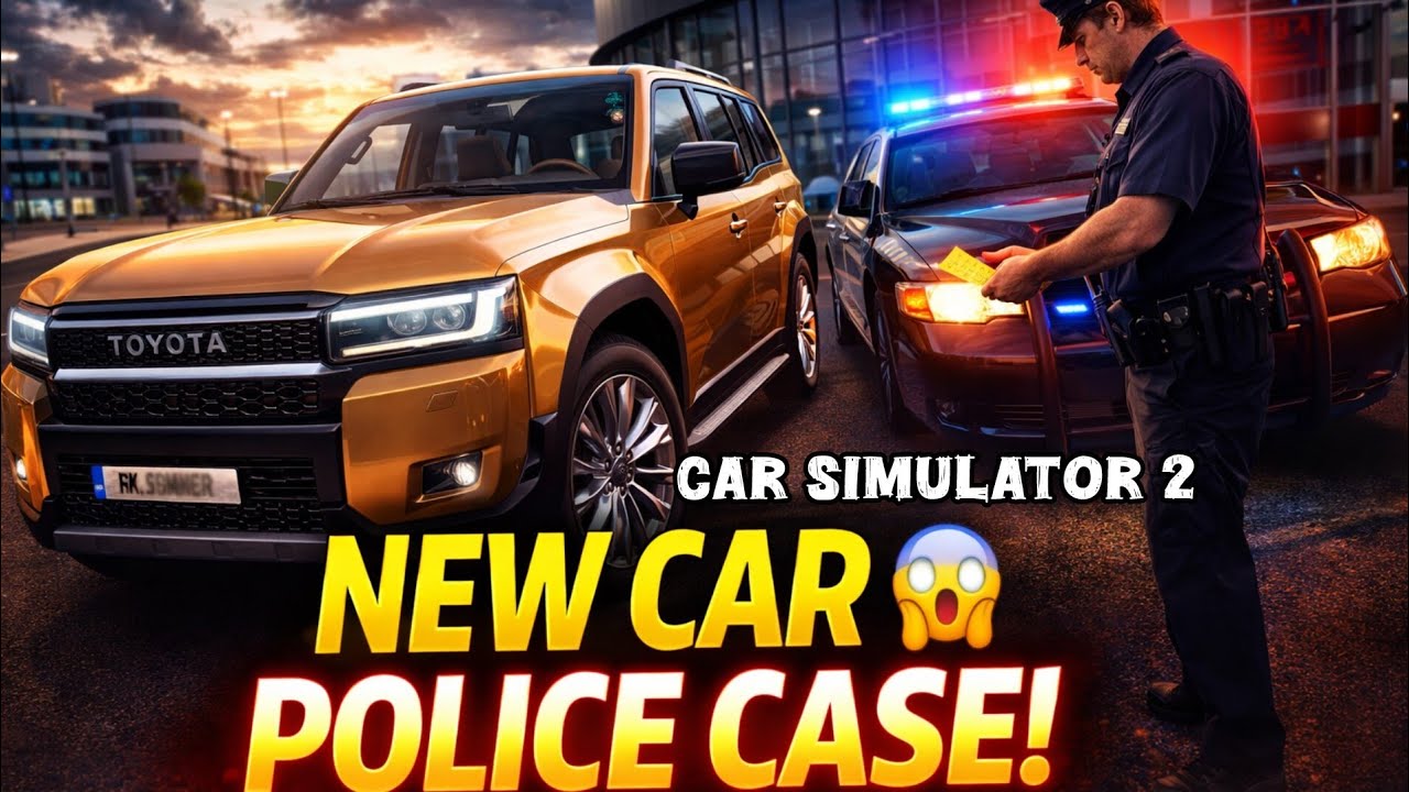 “NEW LAND CRUISER BUY KI 😍 | 5 MIN ME POLICE NE CHALLAN KAAT DIYA 😱 | Car Simulator 2”
