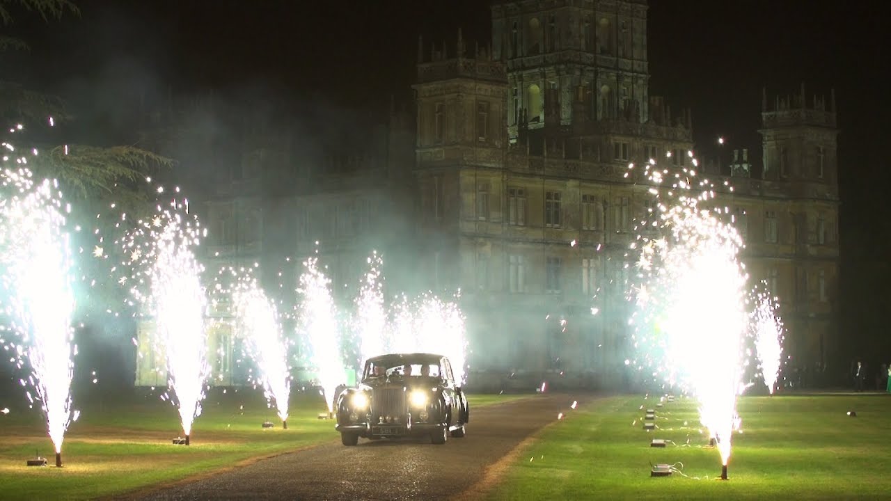 Wedding at ‘Downton Abbey’