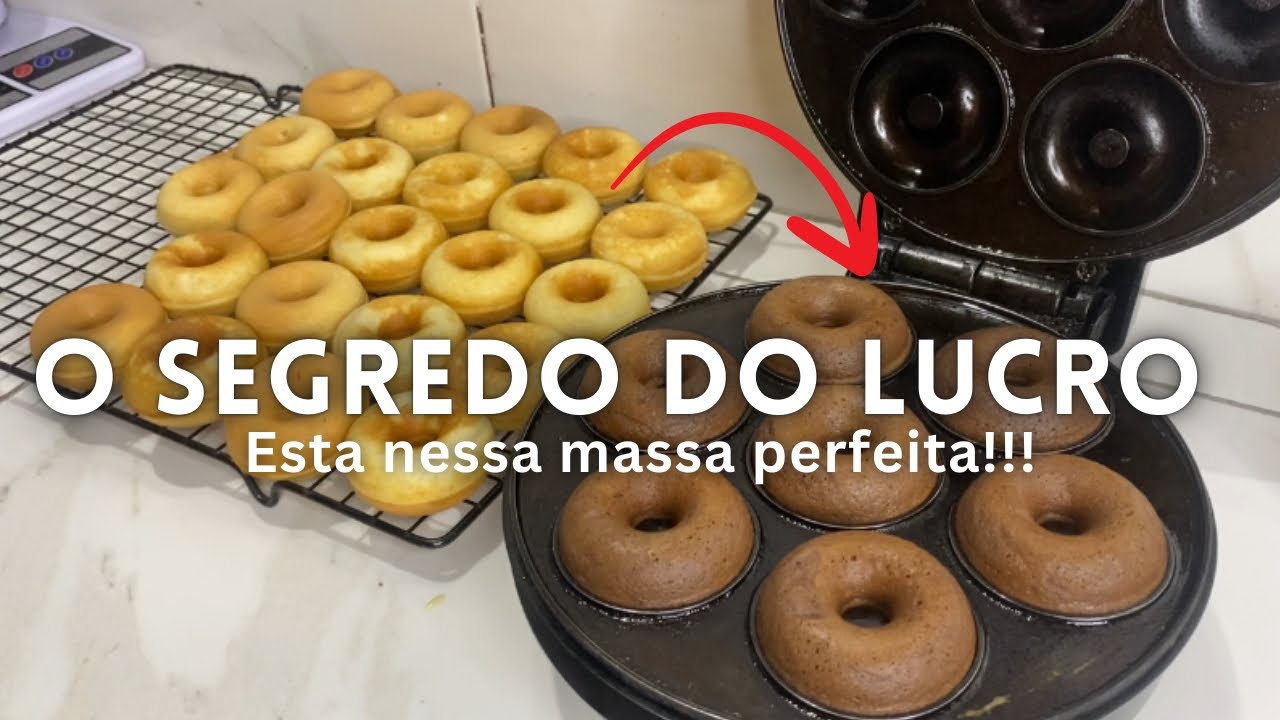 ✅🔥Descubra a Receita de Mini Donuts Que Vai Te Levar ao Topo do Mercado!🤑🤑🤑