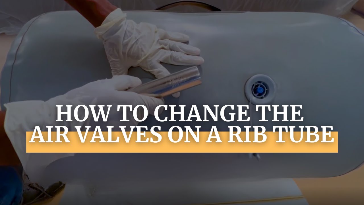 How to change the Air Valves on a RIB Tube.