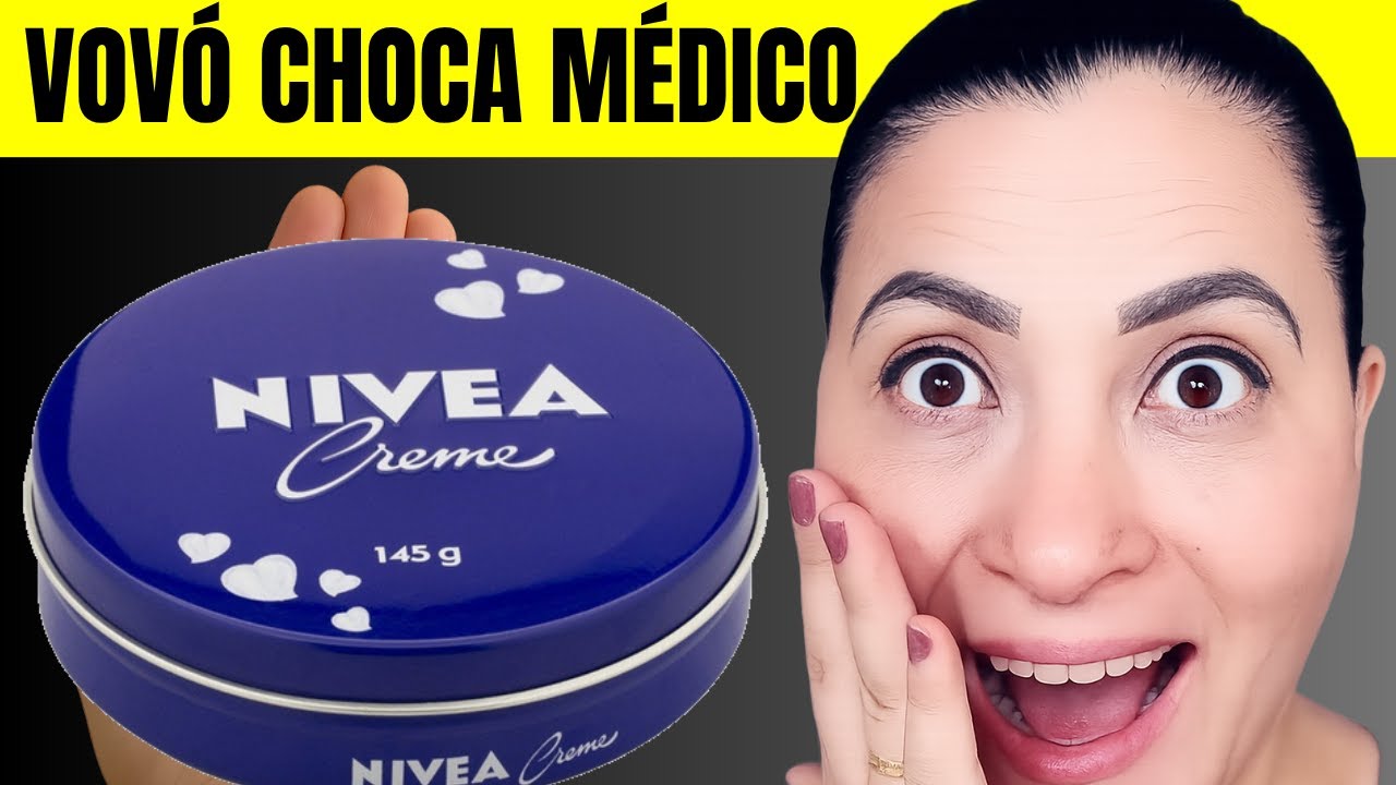 CREME NIVEA e ISTO Tira RUGAS  da TESTA e BOCHECHA CAÍDA RAPIDO