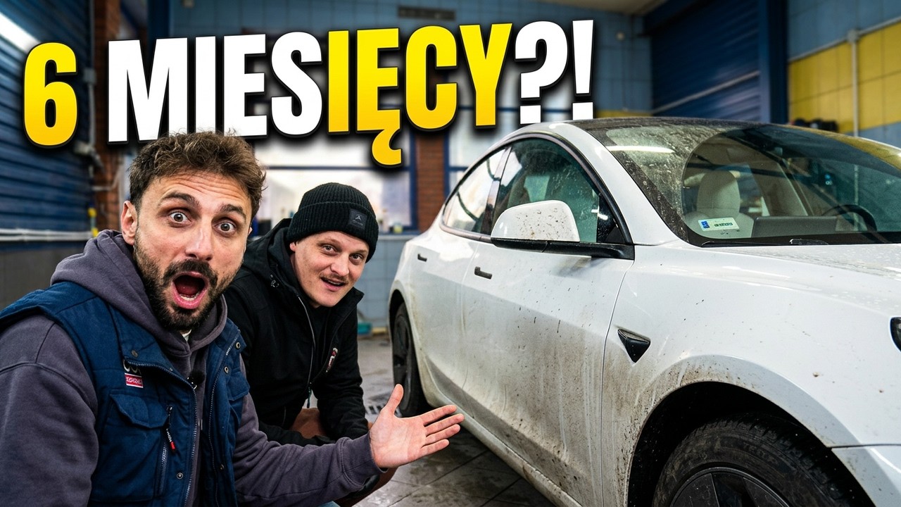 Tesla nie była myta przez P&Oacute;Ł ROKU! Czy powłoka to przetrwała?