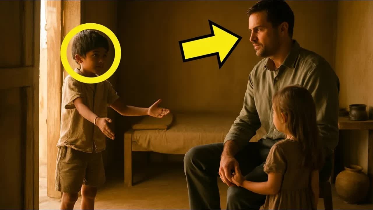 A CRIANÇA POBRE ACOLHEU UM ESTRANHO E SUA FILHA POR UMA NOITE… SEM IMAGINAR QUEM ELE ERAM…..