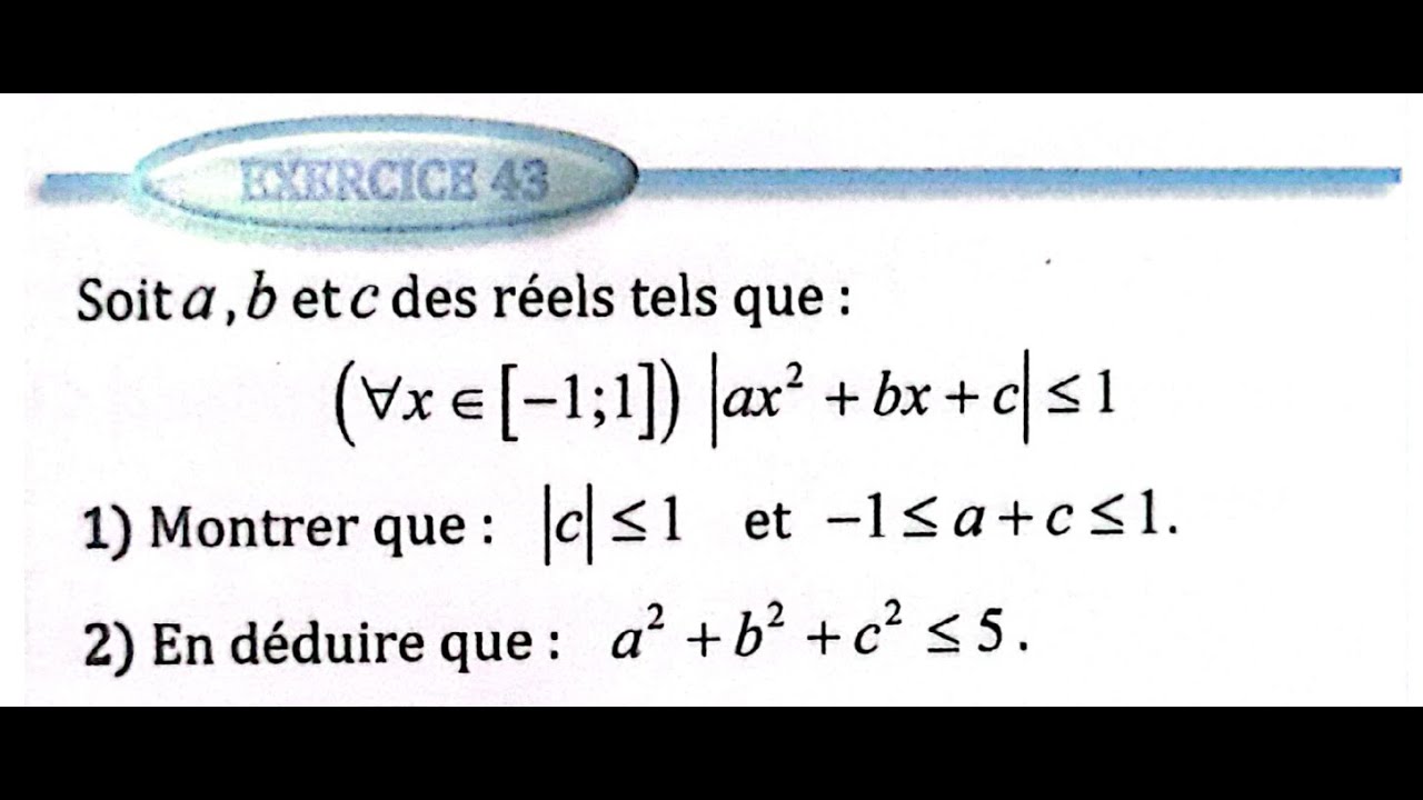 logique  exerice 43 page 73 |Al moufid en maths