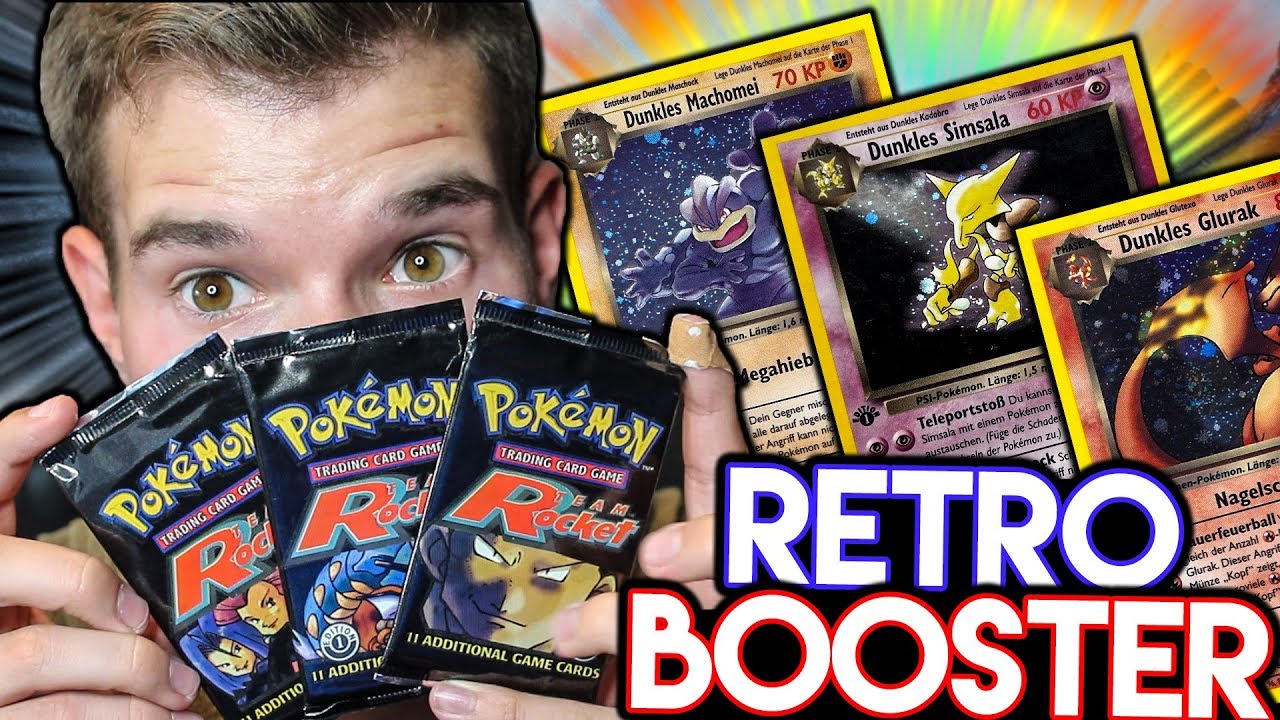 Team Rocket aus 2000 ⌛️ POKÉMON RETRO Booster Opening