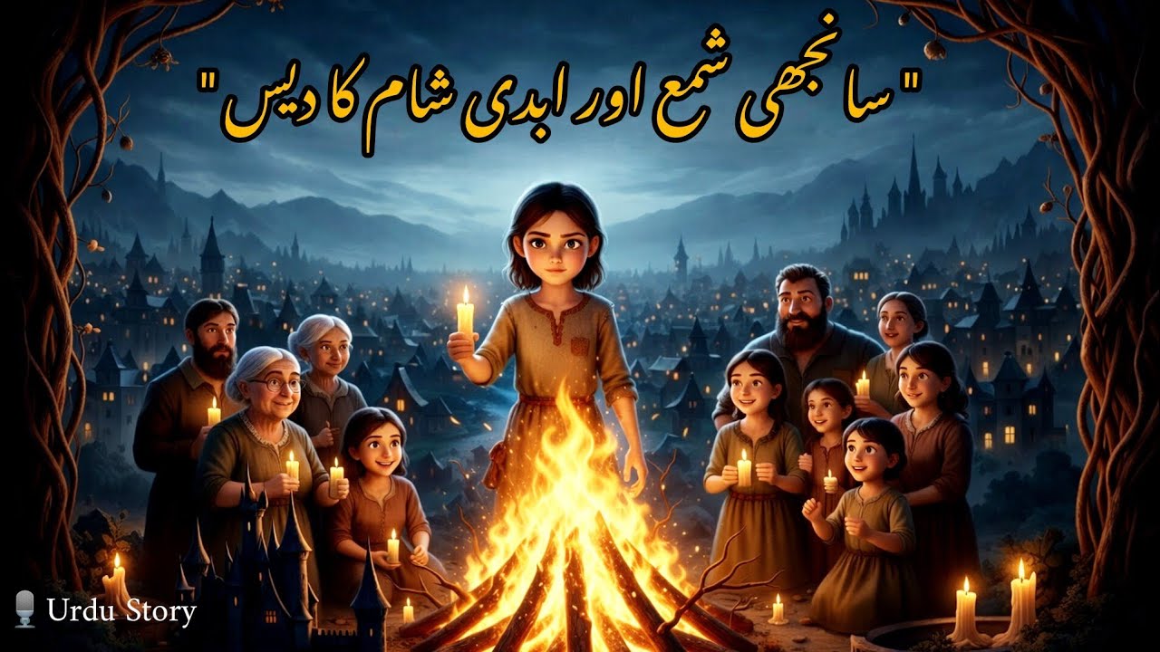 Saanjhi Shama Aur Abdi Sham🕯️| Moralistic Urdu Story | سانجھی شمع اور ابدی شام کا دیس