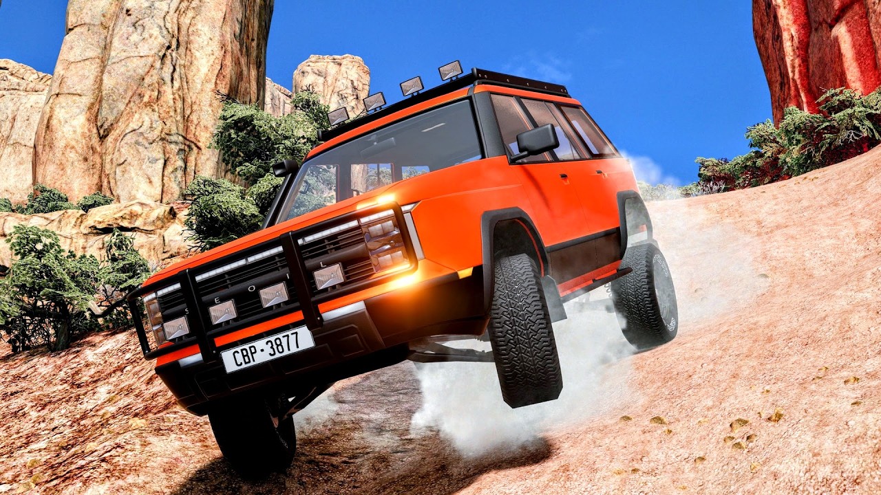 Off Road Car Crashes & Fails #102 – BeamNG Drive | CrashBoomPunk