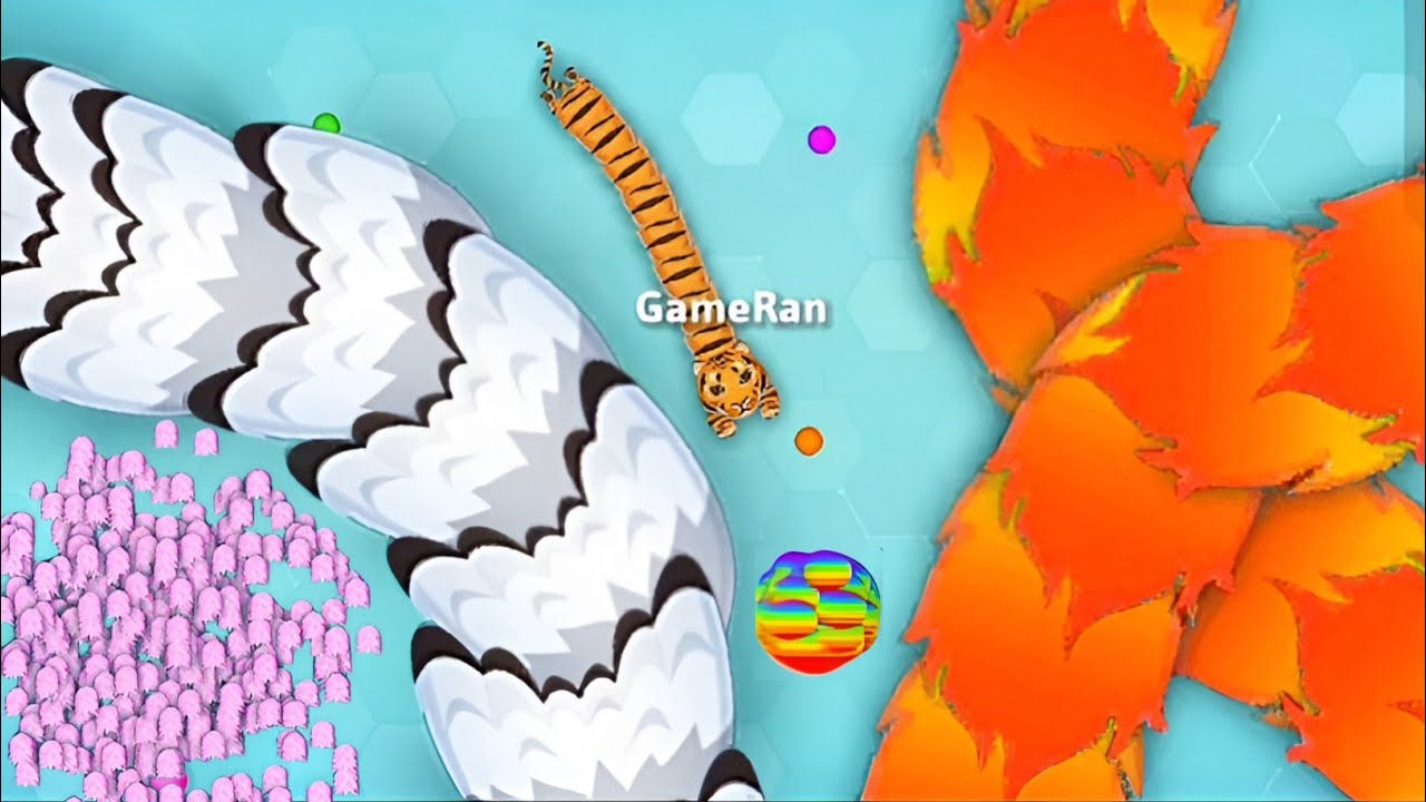 Snake io 🐍 I Found Huge Score ball 😲 in Snake io Map 🐍 Epic Skin Gameplay